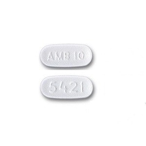 Ambien 10mg (Zolpidem)